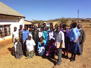 End of the first pilot course in Goromonzi (July 2014)