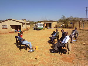 SIPD officers, staff and tutors in Goromonzi (July 2014)